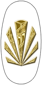 DASOV 602 GD WT Gold Sunburst White Background copy